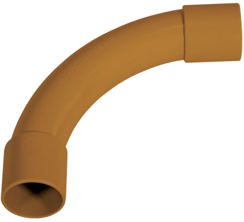 Угол труба-труба 90гр. ПВХ Промрукав Д=16 IP40 бук фото Угол труба-труба 90гр. ПВХ Промрукав Д=16 IP40 бук картинка